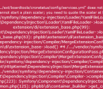 미리보기 그림 - [phpBB] cronstatus extension - container_exception (YAML, PHP)